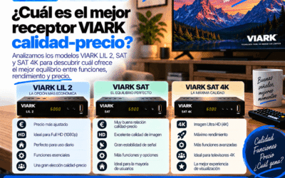 Mejor receptor Viark: calidad-precio